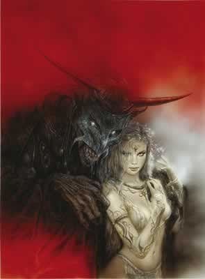 Affiche Luis Royo New Secrets 50X70 Cm pour décoration murale