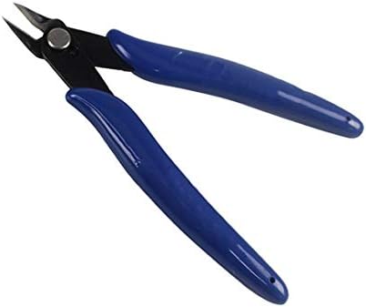 2Pc Pliers Electrical Wire Cable Cutters Cutting Side Snips Flush Pliers Nipper Anti-Slip Rubber Mini Diagonal Pliers Hand Tools 1pc