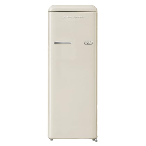 PYRAMIDEA Frigorifero Vintage Colorato Crema Singola Porta Ventilato 240 L