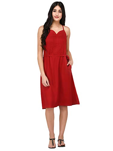 Image of Purys Women's Rayon A-Line Maxi Dress