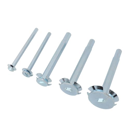 XHTLLO PVC Pipe Reamer, PVC Socket Saver Set, High Speed Steel Plumbing Fitting Saver Bits, Efficient Socket Savers for Removing Broken PVC Pipes (5PCS)