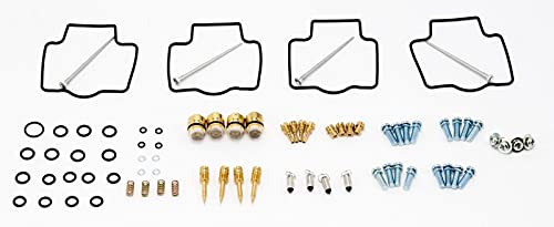 Generic Motorcycle & Scooter Replacement Parts & Accessories For Kawasaki ZZR 1200, 2002-2005, Carb/Carburetor Repair Kit - ZZR1200 Index-TRF965-3957, black