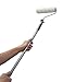 ROLLINGDOG Paint Roller Kit with Extension Pole - 9 Inch Paint Roller with Tray, 4Inch Mini Rollers,Stainless Steel Extension Pole (3ft)