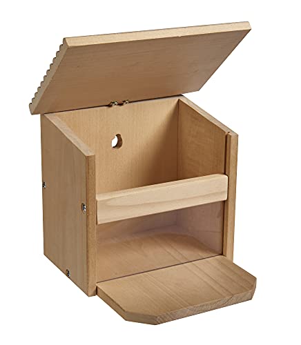 Eichhorn - Outdoor Futterhaus - Eichhörnchen Futterhaus zum Zusammenbauen und Bemalen, inkl. Pinsel und Farbe, aus Lindenholz, für Kinder ab 6 Jahren geeignet 100004586 – Bild 6