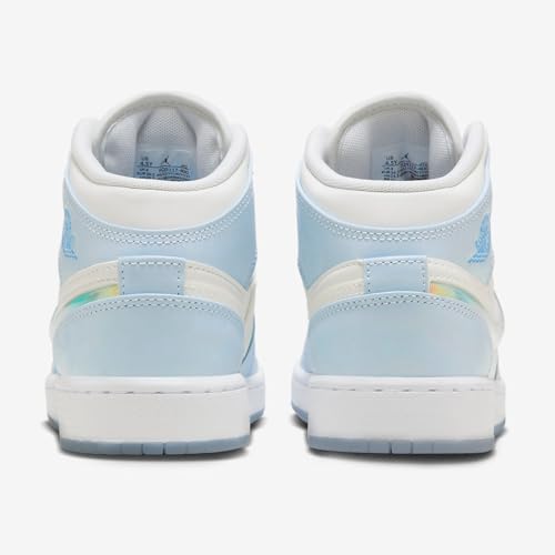 Jordan Big Kid's 1 Mid SE Wear Away Black/Taxi-White-Sail (DQ8418 071)3