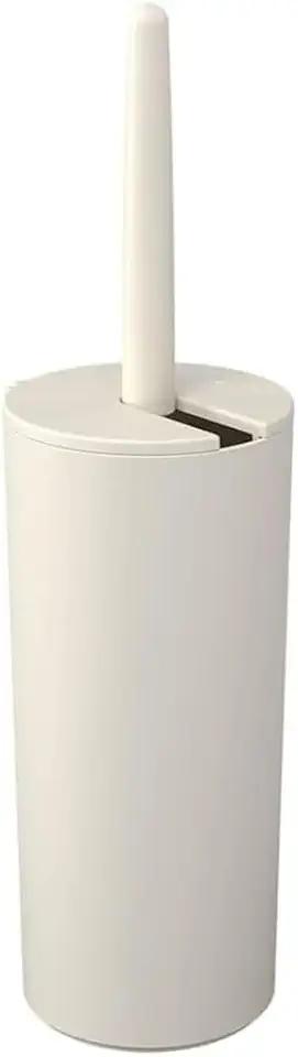 Escova Sanitária C/Suporte Higiene Banheiro Lavabo Privada Serene Bege - Coza