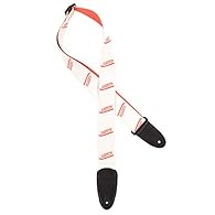 This poly strap features the Gretsch logo with vibrato arm graphic. Leather ends with embossed logo.