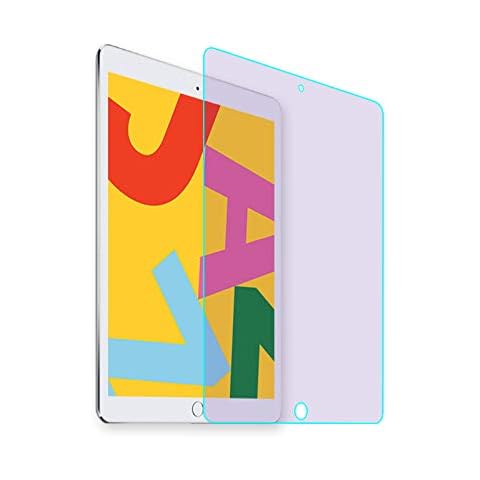 PERFECTSIGHT Screen Protector for iPad Mini 5 2019 / iPad Mini 4 7.9 Inch [Eye Care] Anti Glare Blue Light Filter Anti Fingerprint 9H Tempered Glass (1 Pack) Cover