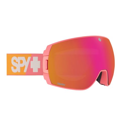 Masques de ski Spy+ LEGACY SE Creamsicle ecran Happy LL Persimmon Silver Mirror taille M