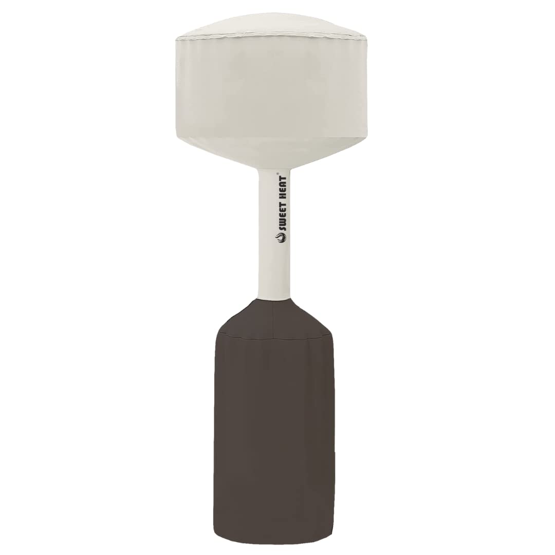 Sweet Heat Patio Heater Cover - Beige 2-Tone: The First and Only Patio Heater Cover Designed to Work with Any Heat Reflector…