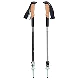 BLACK DIAMOND Pursuit Shock Trekking Poles (Pair)| Shock-Absorbing Design | Adjustable Aluminum | for Hiking & Backpacking | Steel Grey-Octane