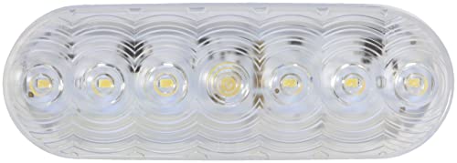 Peterson 821C-7 LED Back-Up Light Oval Grommet Mount 6.5