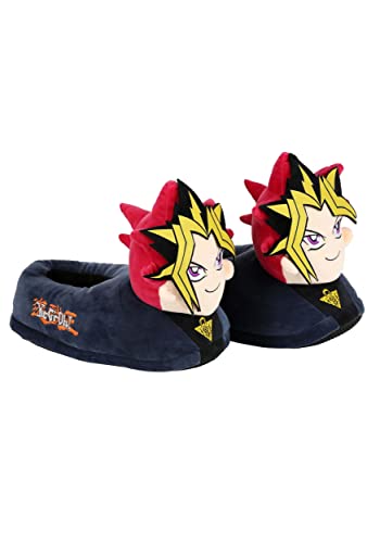 Yu-Gi-Oh Slippers for Adults - Anti-Slip Slippers for Men and Women - Officially Licensed Costume Footwear