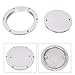YINZINR 316 Grade Stainless Steel Inspection Deck Plate, 6inch Round Boat Access Hatch Cover/Deck Plate/Inspection Hatch, for Marine Boat Yacht Truck RV