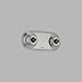 Delta Faucet T1837-SS XO Jet Module Trim with H2Okinetic Technology, Stainless