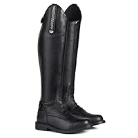 HORZE Verona Womens Tall Field Boots - Black - 9R