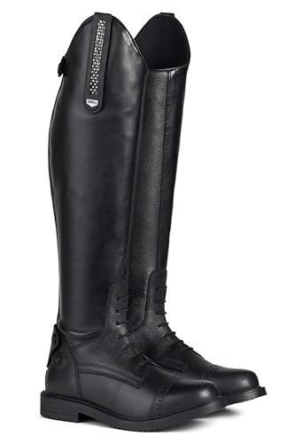 HORZE Verona Womens Tall Field Boots - Dark Brown - 8.5R