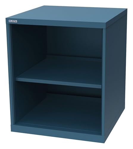 Lista - XSSC0750-TSCCB - Base Cabinet, Open Face Cabinet Doors, 28 1/4 inW x 28 1/2 inD x 33 1/2 inH, 2 Shelves, Classic Blue