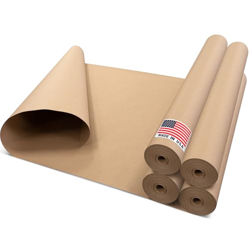 Brown Rosin Paper Roll (36 x 1992 Pack of 4)