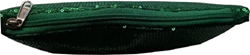 Image of KVR Sequin Polyester Fabrics Clutch Fashion Party Dance Vintage Sparkle purse handbag with Satin lining inside