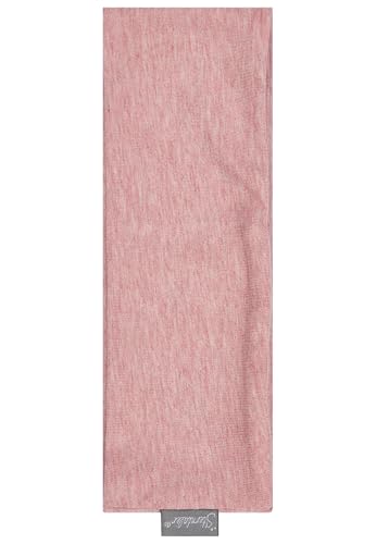 Sterntaler OCS Stirnband Melange – Weiches Baby Stirnband aus Melange Singlejersey (Bio) – Mädchen Accessoire für Babys & Kleinkinder – hautsympathisch & elastisch – samtrosa, Gr. 53