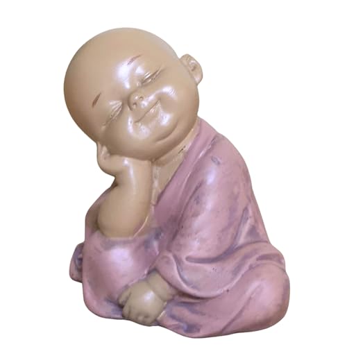 Statuette Baby Bouddha SB5 – Décoration Zen et Feng Shui – pour Créer Une Ambiance Relaxante – Idée Cadeau Porte-Bonheur – Hauteur: 7,3cm –...