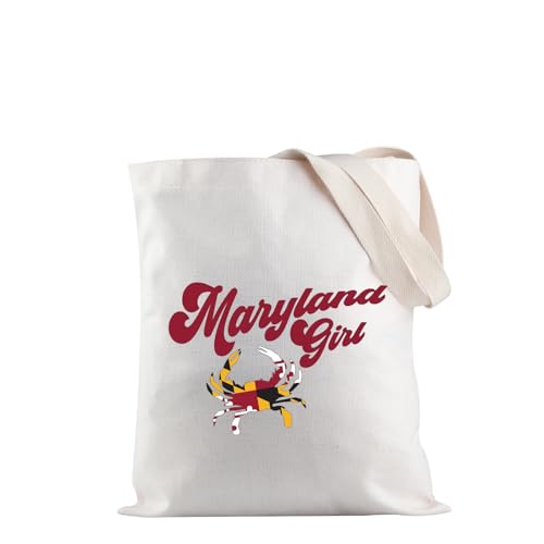 Bolso Tote Bandera Maryland Mujer miniatura 1