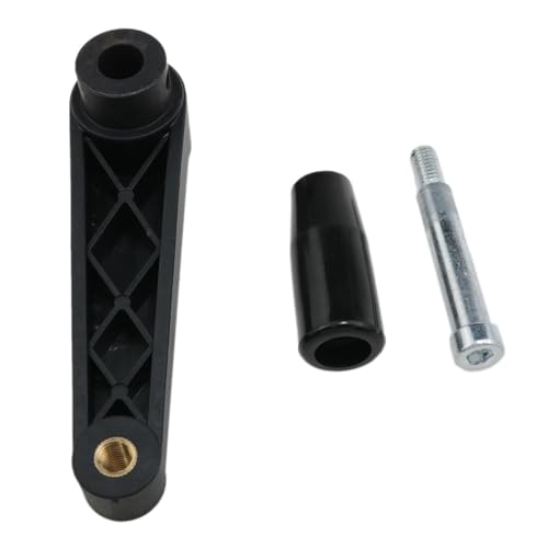 Image of Hole Diameter 12mm Folding Nylon Crank Handle Revolving Handle Tool Handle Handwheel Accessories for Industrial Machine Tools or Other Equipment 1PCS (12 * 100mm)
