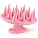 BESTOOL Hair Scalp Massager Shampoo Brush with Soft Silicone Bristle, Scalp Scrubber Exfoliating for Women, Men Dandruff Treatment, Hair Growth and Stress Release (Pink)