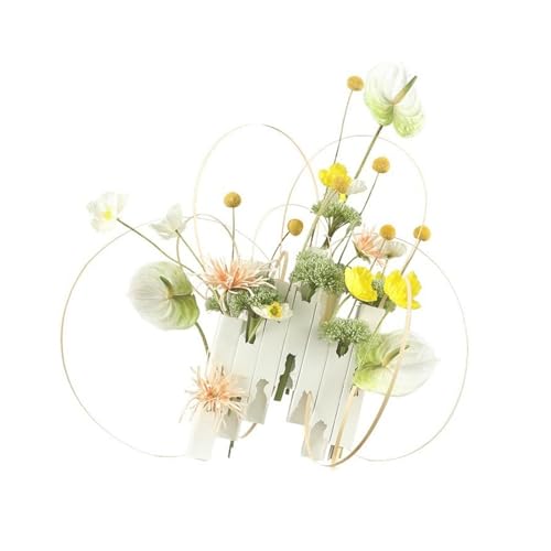 Ensemble d'art floral et ornements de fleur artificielle
