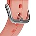 Gabb Watch Style Band - Kids Watch Band Replacement, Flexible, Waterproof Soft Silicone for All Watches, Easily Adjustable, Sweatproof and High-Performance Silicone (Peachy Pink)
