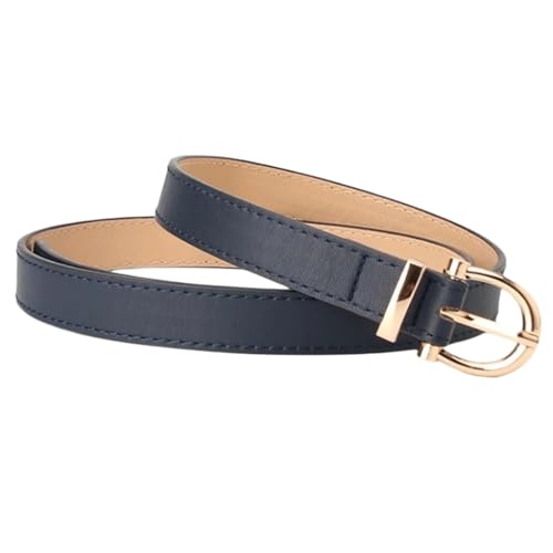 Belts for women, Waist Belt Women's Waist Belts Adjustable Leather Belts Versatile Suit Pants with A Slim Waistband Suit Dress(Blue2)