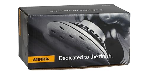 Abrasif de qualité supérieure Mirka Galaxy grain 320 pour résine époxy et bois en 100 disques