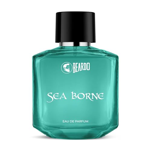 Image of BEARDO Sea Borne Eau De Parfum for Man, 100ml| Long Lasting Fragrance | Perfume For Man | Citrus, Fresh & Aquatic | Gift For Men | Husband | Boyfriend