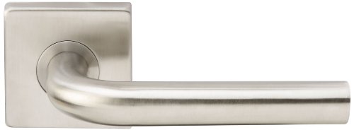 INOX SE101L62-32D SE Square Door Lever, 2-3/8", Satin Stainless Steel