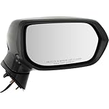 Garage-Pro For Acura RDX 2007-2012, Right Side Mirror Replacement, Paintable, Power, Heated, Manual Folding, Passenger Side