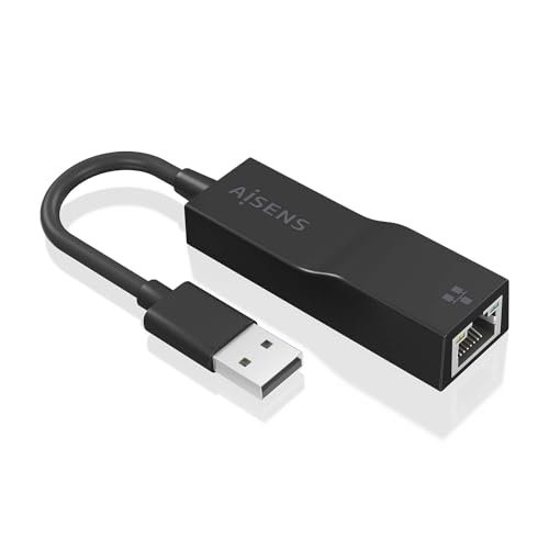 Ya en mundofriki.es: Aisens - Conversor Usb 3.0 A Ethernet Gigabit 10/100/1000 Mbps. Negro.