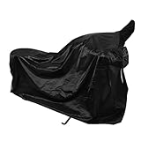 Mobestech Hitzebeständige Motorradabdeckung Winddichte Abdeckung Für Motorradlagerung Schneefeste Outdoor-motorradabdeckung Passform Für Große Motorradabdeckung Schutz Für Dirtbike
