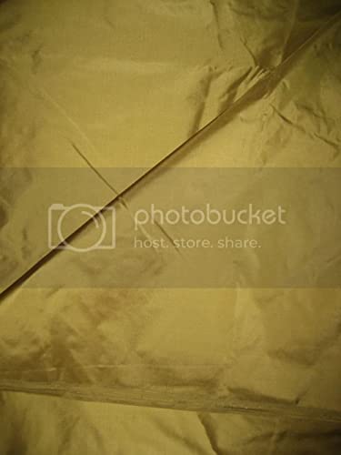 Taffetas de soie moutarde 137 cm | Étoffes sans pli pour robes - 6