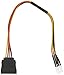 Produktbild Delock Kabel Power SATA 15 Pin Stecker > Floppy 4 Pin Stecker 24 cm, Schwarz, Rot, Gelb, 24cm, 3 Stück
