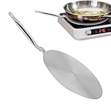 Piastra adattatore a induzione – Piastra di cottura per | Distributore di calore a induzione adattatore | Per dormitori studenti appartamento casa in affitto spazio donne uomini