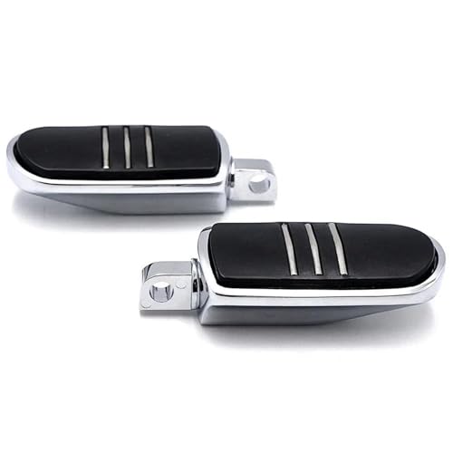 Repose-Pieds Streamliner Noir et Chrome : Pièces Détachées Harley Davidson Sportster