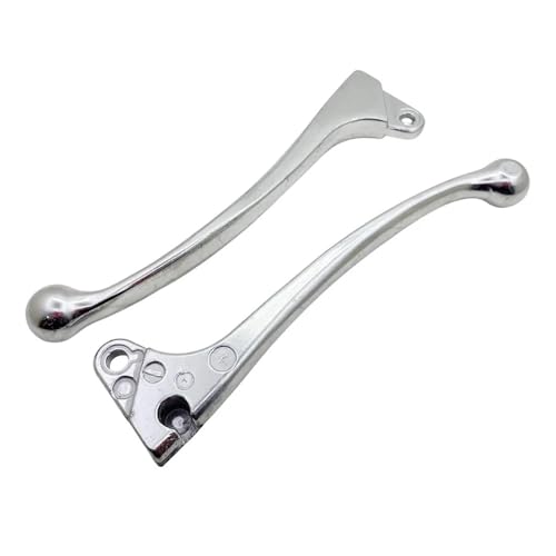 Levier De Poignée De Frein Avant Et d'embrayage Chromé pour Ho&NDA CL SL XL70 CT90 CB100 CB MT 125 MR175 XR185 CB250 CB360 CB77 CA72 Levier poignée...
