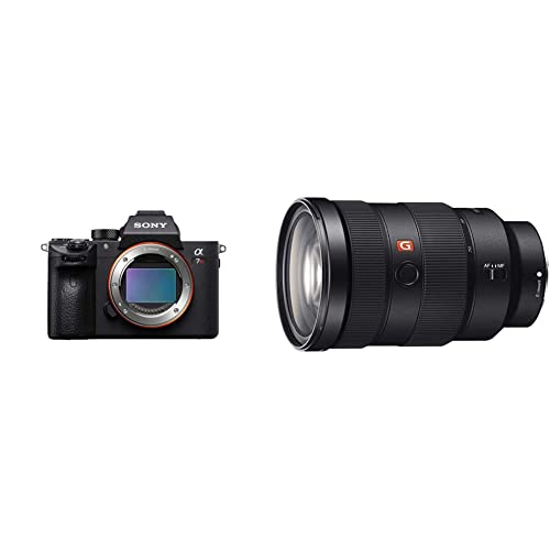Sony Alpha 7R III Mirrorless Camera with 42.4MP Full-Frame Sensor, Camera with Front End LSI Image Processor, 4K Video with Sony E-Mount Camera Lens: FE 24-70 mm F2.8 G Master Full Frame Standard Lens