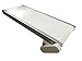 47.2x15.7 Desktop Conveyor Belts Flat White PVC Variable Speed Conveyor for Industrial Drive 110V 120W