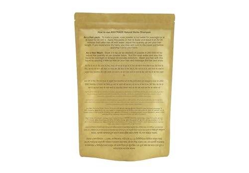 Image of Amla Reetha Shikakai Herbal Hair Wash Powder, 100% Natural Formula, Chemical Free, Banefical and acient formula for Hair Fall, Dandruff & Split Ends Tretment from acient time