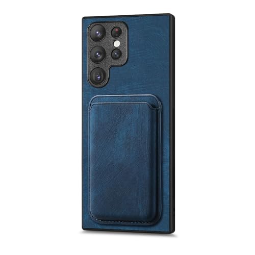 Étui en cuir détachable pour Samsung S24 et S23 Ultra avec finitions premium
