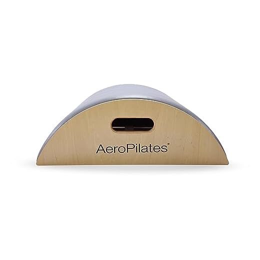 AeroPilates Precision Arc Barrel | Decompress and Lengthen Spine | Two Free Online Workout Videos Included | Lightweight, Compact Design