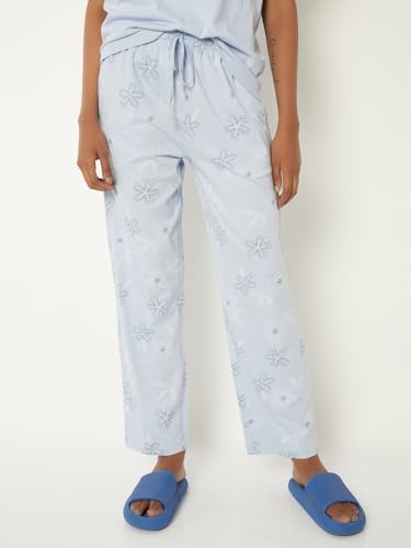 Image of Max Women's Printed Round Neck Half Sleeve Cotton Pyjama Set