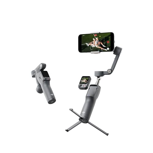 Image of DJI Osmo Mobile 8P Standard Combo | 3-Axis Smartphone Gimbal Stabilizer | Osmo FrameTap Remote | ActiveTrack 8.0 | Built-in Extension Rod & Tripod, Black